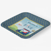 Assiettes En Carton Boy Golf Thème 5ème anniversaire (Angulaire)