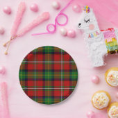 Assiettes En Carton Boyd Tartan (Fête)