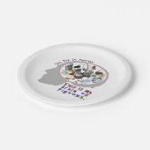 Assiettes En Carton Brain (Angle)