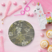 Assiettes En Carton Branche de fleurs à motifs I (Fête)