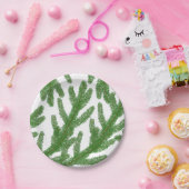 Assiettes En Carton branches de sapin de Noël (Fête)