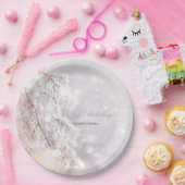 Assiettes En Carton Branches de Wonderland Winter (Fête)