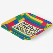 Assiettes En Carton Brick Builder Birthday 9" paper plate (Angulaire)