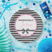 Assiettes En Carton    BRIDEParisian Thème Couture Douche Party (Fête)