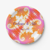 Assiettes En Carton Bright Boho (Devant)