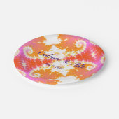 Assiettes En Carton Bright Boho (Angle)