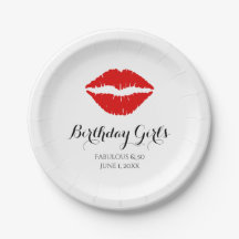 Bright Red Lipstick Fabuleux et fête d'anniversair