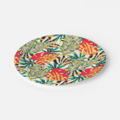 Assiettes En Carton Bright Tropical (Angle)