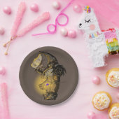 Assiettes En Carton Brille (Fête)