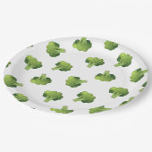 Assiettes En Carton Broccolini (Angle)