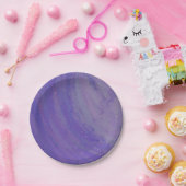 Assiettes En Carton Broche à bleuets (Fête)