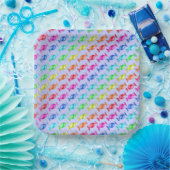 Assiettes En Carton Brochures à différentes couleurs (Fête)