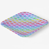 Assiettes En Carton Brochures à différentes couleurs (Angulaire)