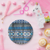 Assiettes En Carton Broderie ukrainienne (Fête)