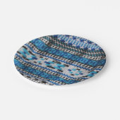 Assiettes En Carton Broderie ukrainienne (Angle)