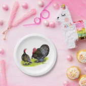 Assiettes En Carton Bronze large de Turquie (Fête)