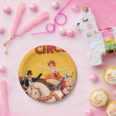 Assiettes En Carton Bros Gentry. Cirque (Fête)