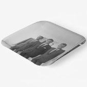 Assiettes En Carton Bros, président John Kennedy, Robert & Ted (Angulaire)