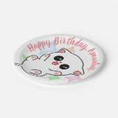 Assiettes En Carton Brouillon de ventre Time Kitten (Angle)