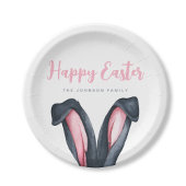 Assiettes En Carton Broustillante Oreilles Joyeuses Pâques