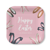 Assiettes En Carton Broustillante Oreilles Joyeuses Pâques