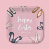 Assiettes En Carton Broustillante Oreilles Joyeuses Pâques