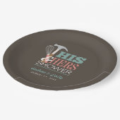 Assiettes En Carton Brown Marteau Whisk Handicap Couple Douche (Angle)