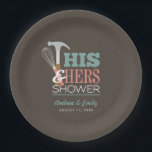 Assiettes En Carton Brown Marteau Whisk Handicap Couple Douche<br><div class="desc">Les plaques en papier de la douche en marteau Brown Whisk Handy Couple sont équipées d'un marteau et d'un fouet,  de ses outils et de ses outils pour une invitation à la douche pour couple.</div>