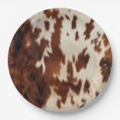 Assiettes En Carton Brown noir blanc (Devant)