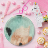 Assiettes En Carton Broyer la crème à la menthe (Fête)