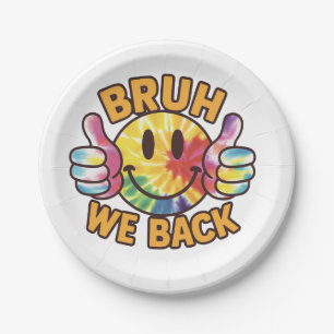 Assiettes En Carton Bruh nous revenons