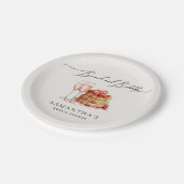 Assiettes En Carton Brunch & Bubbly Elegant Pancake Fête des mariées r (Angle)