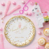 Assiettes En Carton Brunch & Bubbly Fiançailles | Bachelorette | Douch (Fête)