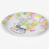 Assiettes En Carton Brunch de Pâques & Chasse aux Oeufs Broustillant e (Angle)