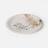 Assiettes En Carton brunch et bubbly Bridal douche pampas herbe  (Angle)