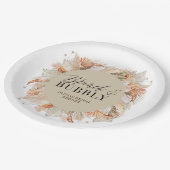 Assiettes En Carton brunch et bubbly Bridal douche pampas herbe (Angle)