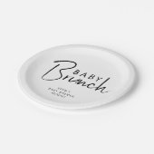 Assiettes En Carton Brunch pour bébé Neutre Moderne Simple (Angle)