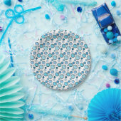 Assiettes En Carton Bubbles (Fête)