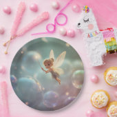 Assiettes En Carton Buble Fairy (Fête)