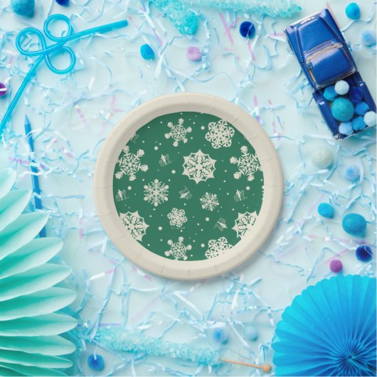 Assiettes En Carton Buddy le Motif Elf Snowflake (Fête)