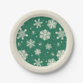 Assiettes En Carton Buddy le Motif Elf Snowflake (Devant)