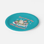 Assiettes En Carton Buddy l'Elf Chibi Graphic (Angle)