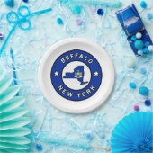 Assiettes En Carton Buffalo New York (Fête)