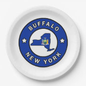 Assiettes En Carton Buffalo New York (Devant)