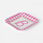 Assiettes En Carton Buffalo plaqué monogramme (Angulaire)