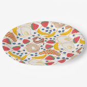 Assiettes En Carton Buffet de petit-déjeuner et de brunch (Angle)