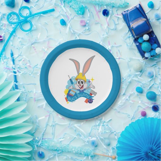 Assiettes En Carton BUGS BUNNY BUILDERS™| BUGS BUNNY™ Character Art (Fête)