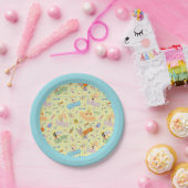 Assiettes En Carton BUGS BUNNY BUILDERS™| Character Sketch Pattern (Fête)