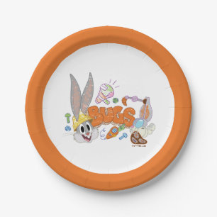Assiettes En Carton BUGS BUNNY BUILDERS™ Croquis de BUGS BUNNY™