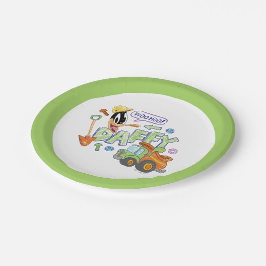Assiettes En Carton BUGS BUNNY BUILDERS™| DAFFY DUCK™ Sketch Art (Angle)